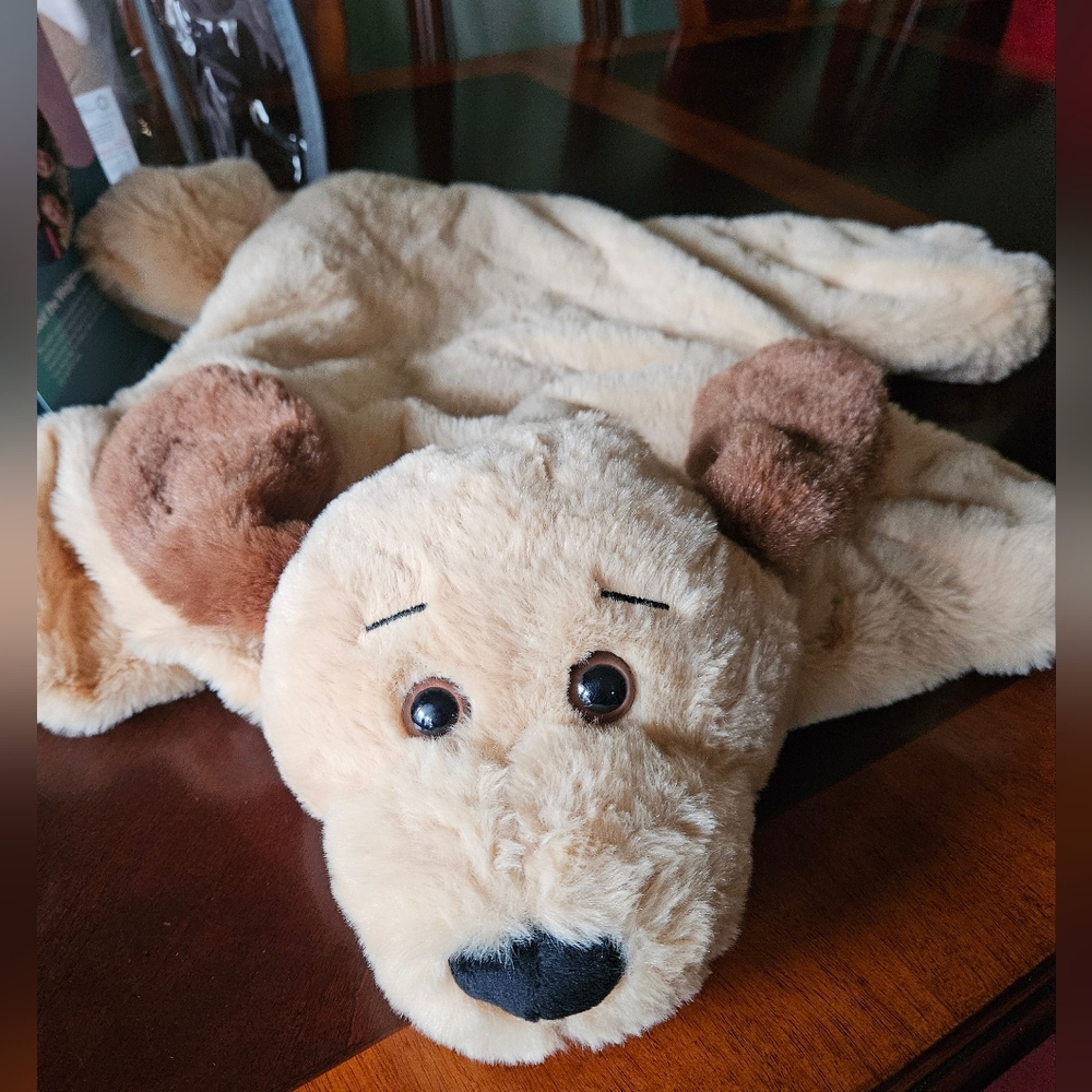 ODOXIA Weighted Lap Dog Plush Anxiety Relief Therapy Dog